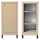 Mobile in metallo H90 x L40 beige tutto piani
