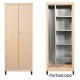 Mobile in metallo H 155 x L 60 tutto portascope per esterno zincoplastificati