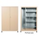Mobile in metallo H 155 x L 100 tutto portascope per esterno zincoplastificati