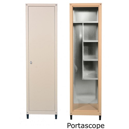 Mobile in metallo H 185 x L 50 portascope per esterno zincoplastificati