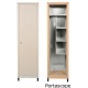 Mobile in metallo H 185 x L 50 portascope per esterno zincoplastificati