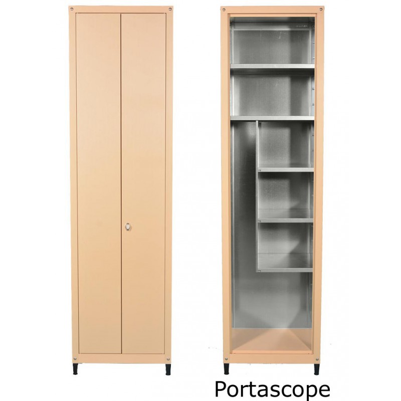 Mobile in metallo H 220 x L 60 portascope per esterno zincoplastificati