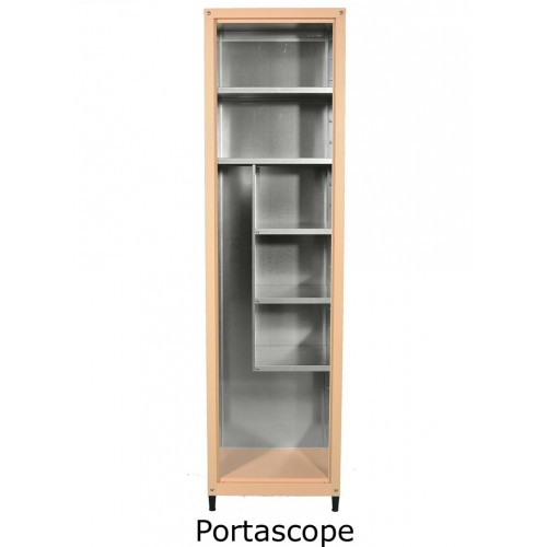 Mobile in metallo H 220 x L 60 portascope per esterno zincoplastificati