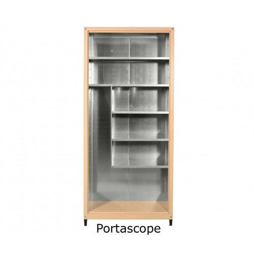 Mobile in metallo H 220 x L 100 portascope per esterno zincoplastificati