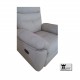 Poltrona relax manuale reclinabile tessuto modello Leone