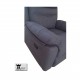 Poltrona relax manuale reclinabile tessuto modello Leone