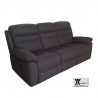 Poltrona relax manuale reclinabile tessuto modello Leone