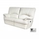 Divano 2 posti Relax 2 recliner totali in ecopelle morbida
