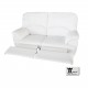 Divano 2 posti Relax 2 recliner totali in ecopelle morbida