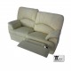 Divano 2 posti Relax 2 recliner totali in ecopelle morbida