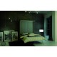 Letto matrimoniale girevole a scomparsa LMG