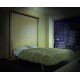 Letto matrimoniale girevole a scomparsa con tavolo LMG TABLE