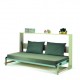 Letto singolo ribaltabile Leo 110H a scomparsa