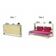 Letto singolo ribaltabile Leo 110H a scomparsa