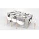 Tavolo consolle allungabile  44x90- 186x90 modello Adele