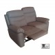 Poltrona relax manuale reclinabile tessuto modello Leone