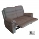 Poltrona relax manuale reclinabile tessuto modello Leone