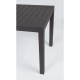 TAVOLO ALLUNGABILE 140-210X77 ANTRACITE