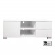 Porta TV madia salotto soggiorno laccato lucido bianco modello Adam