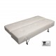 Divano letto in ecopelle click clack modello Marcy