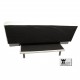 Divano letto in ecopelle click clack modello Marcy