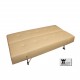 Divano letto in ecopelle click clack modello Marcy