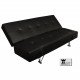 Divano letto in ecopelle click clack modello Marcy